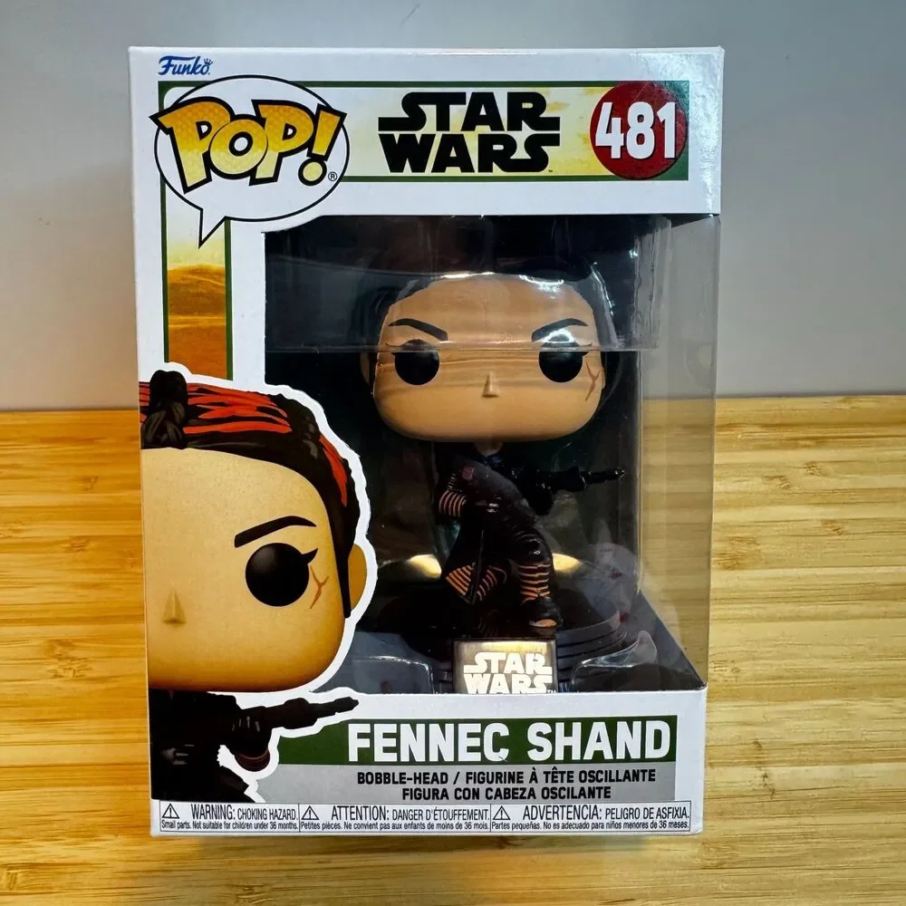 Funko Pop! Star Wars Fennec Shand #481 Bobble-Head The Book of Boba Fett NIB